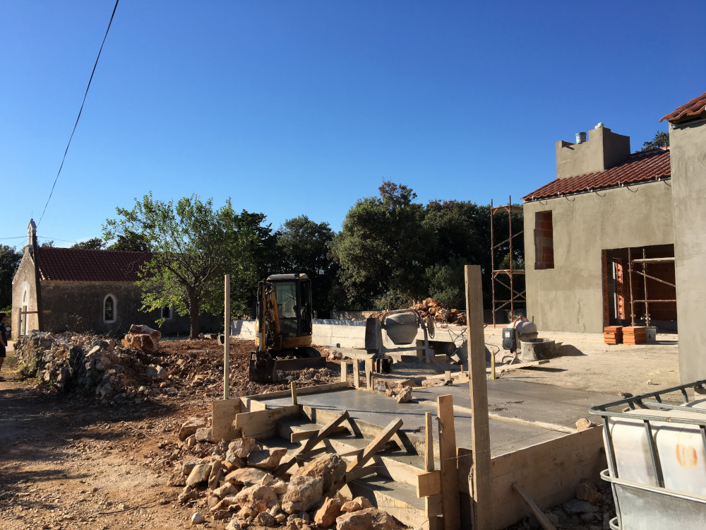 Silba sommerhus byggeri